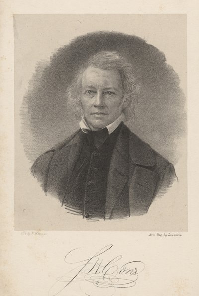 J.H. Cone, Lithographie von Francis D